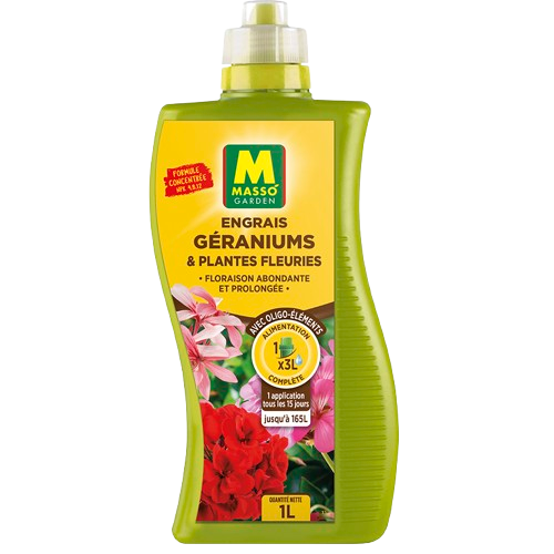 ENG LIQ GERANIUMS & PL FLEURIES 1L
